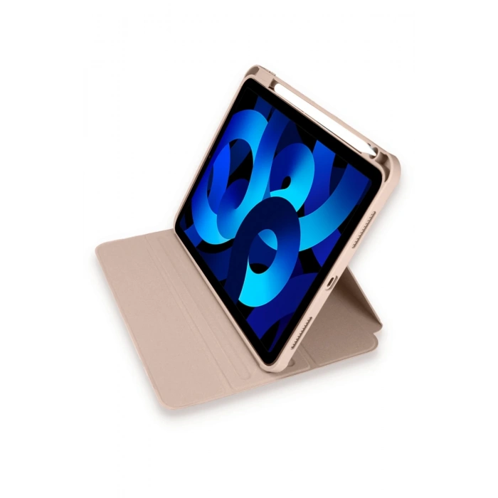 Mey İthalat®   iPad Pro 11 (2021) Kılıf Starling 360 Kalemlikli Tablet Kılıf - Rose Gold