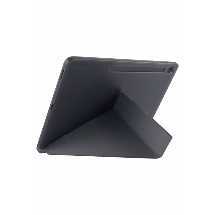 Mey İthalat®   iPad Pro 13 (2024) Kılıf Kalemlikli Hugo Tablet Kılıfı - Siyah