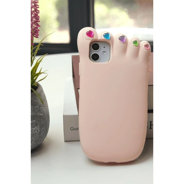 Mey İthalat®   iPhone 11 Kılıf Poky Karakter Silikon Kapak - Desen 14