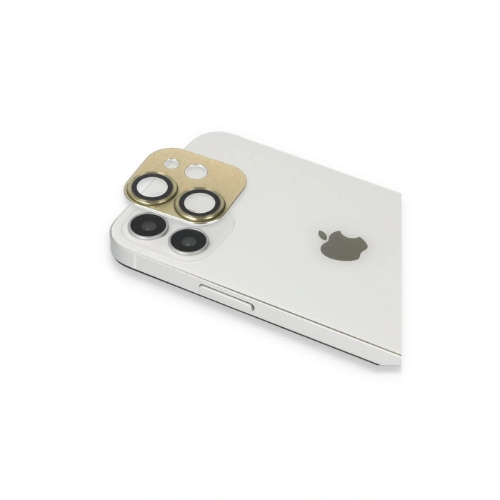 Mey İthalat®   iPhone 11 Pers Alüminyum Kamera Lens - Gold