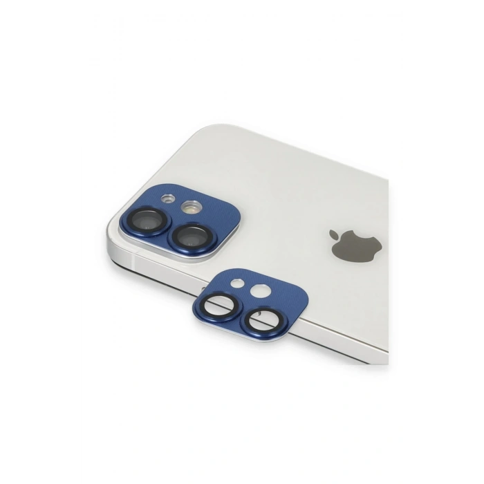 Mey İthalat®   iPhone 11 Pers Alüminyum Kamera Lens - Lacivert