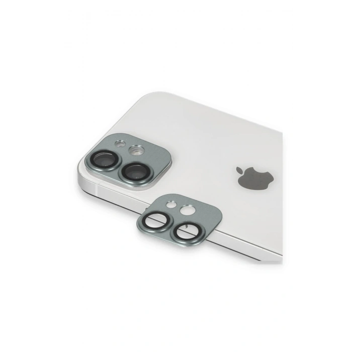 Mey İthalat®   iPhone 11 Pers Alüminyum Kamera Lens - Yeşil