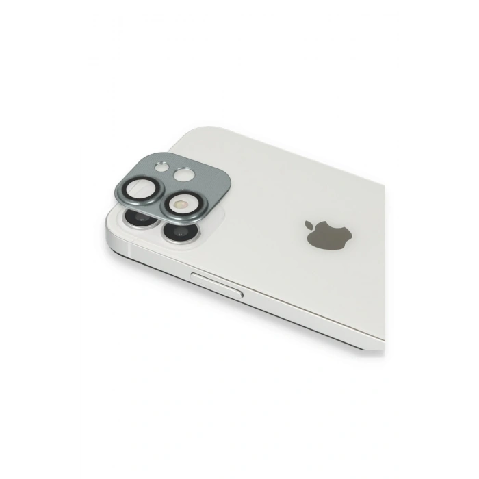 Mey İthalat®   iPhone 11 Pers Alüminyum Kamera Lens - Yeşil