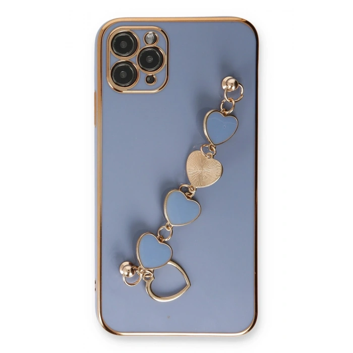 Mey İthalat®   iPhone 11 Pro Kılıf Esila Silikon - Gri
