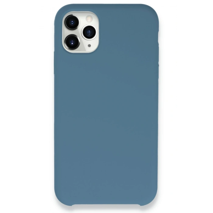 Mey İthalat®   iPhone 11 Pro Kılıf Lansman Legant Silikon - Açık Mavi