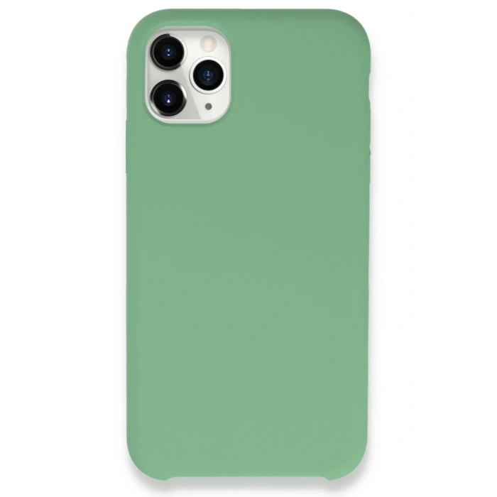 Mey İthalat®   iPhone 11 Pro Kılıf Lansman Legant Silikon - Yeşil