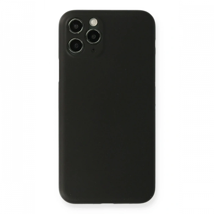 Mey İthalat®   iPhone 11 Pro Kılıf PP Ultra İnce Kapak - Siyah