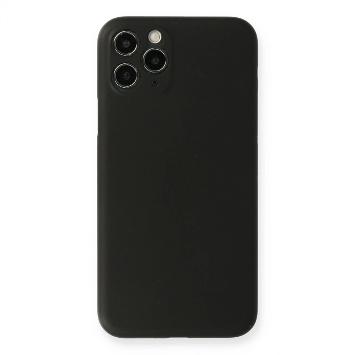 Mey İthalat®   iPhone 11 Pro Kılıf PP Ultra İnce Kapak - Siyah