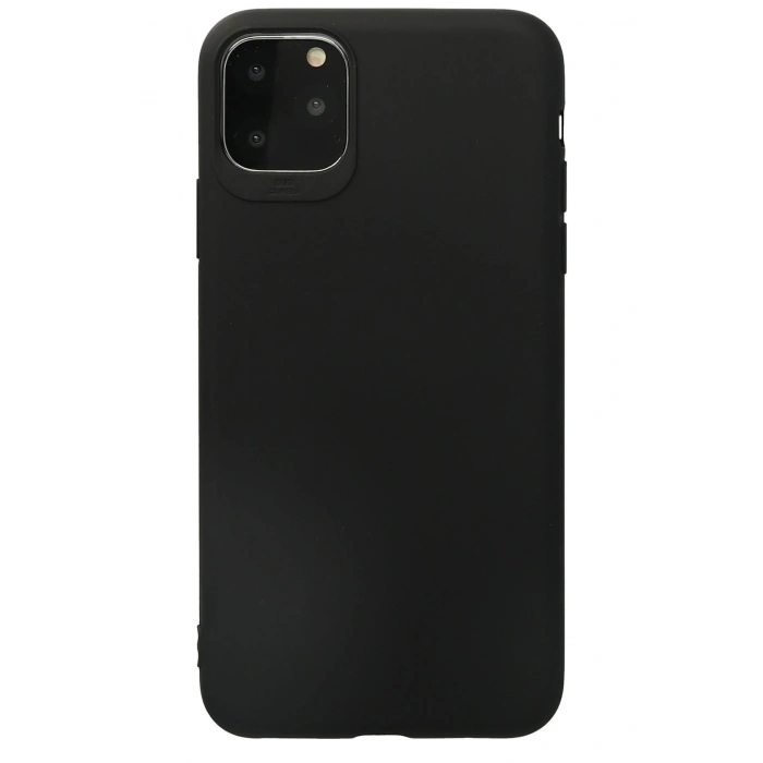 Mey İthalat®   iPhone 11 Pro Max Kılıf First Silikon - Siyah