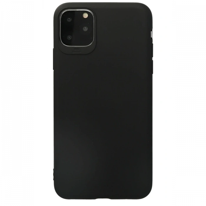Mey İthalat®   iPhone 11 Pro Max Kılıf First Silikon - Siyah