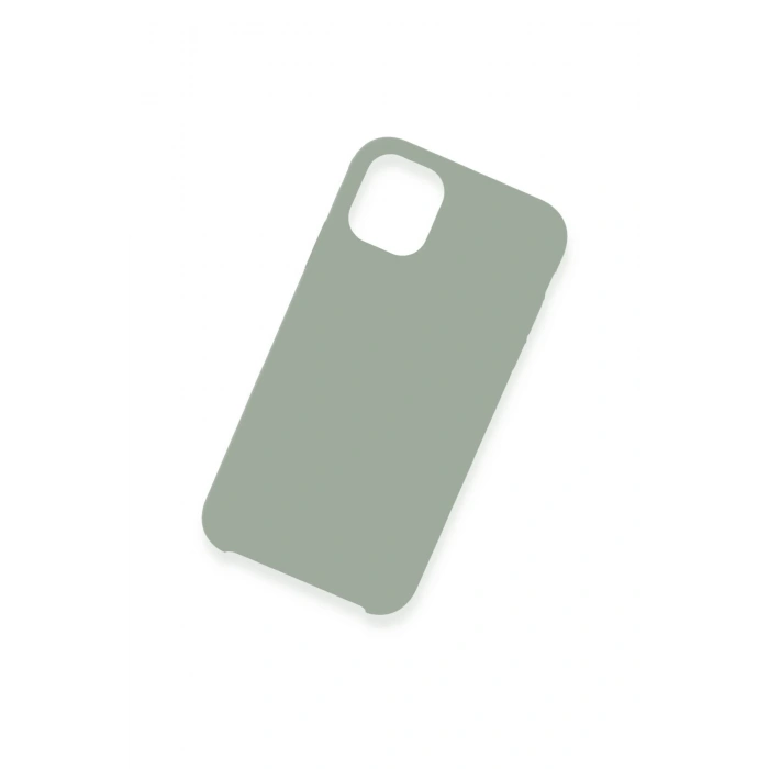 Mey İthalat®   iPhone 11 Pro Max Kılıf Lansman Legant Silikon - Açık Gri