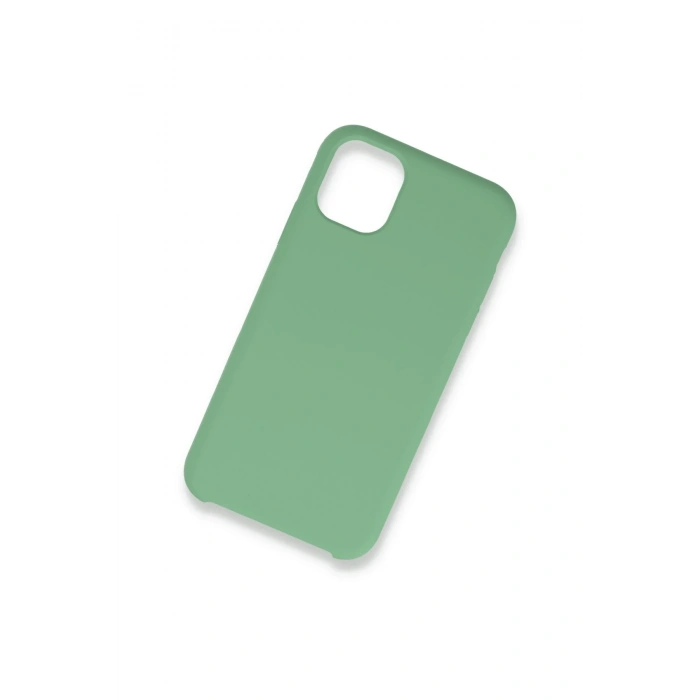 Mey İthalat®   iPhone 11 Pro Max Kılıf Lansman Legant Silikon - Yeşil