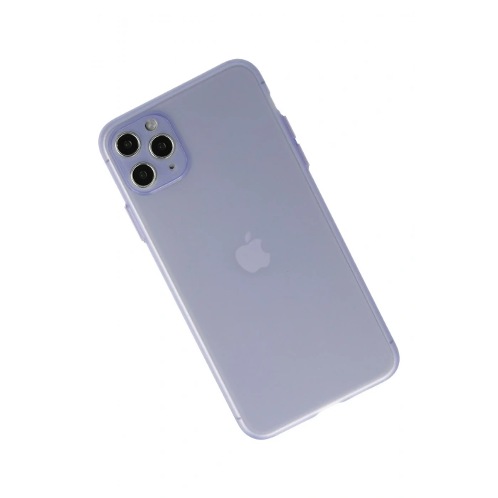 Mey İthalat®   iPhone 11 Pro Max Kılıf Puma Silikon - Mor