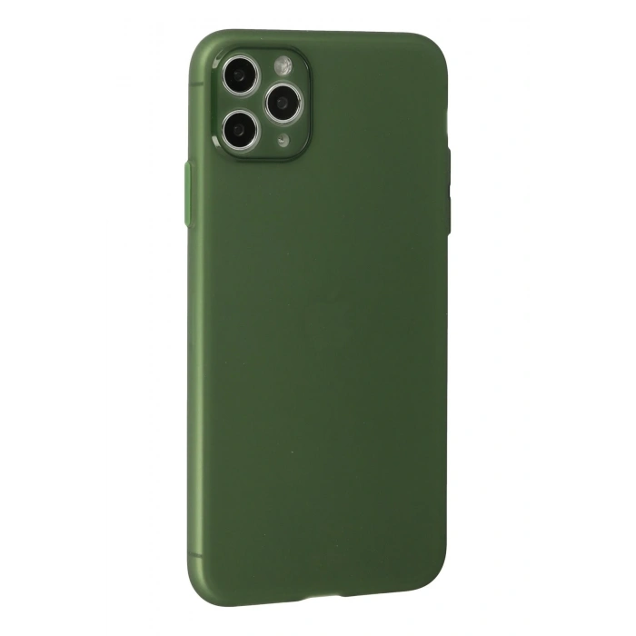 Mey İthalat®   iPhone 11 Pro Max Kılıf Puma Silikon - Yeşil