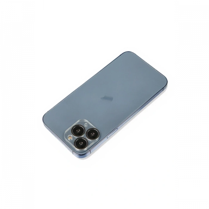 Mey İthalat®   iPhone 11 Pro Shine Kamera Lens Koruma Cam - Siyah