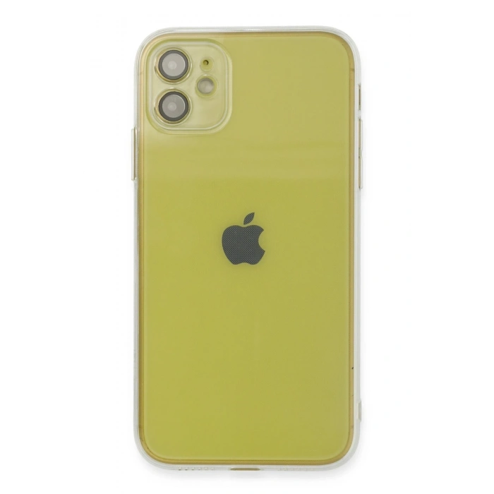 Mey İthalat®   iPhone 12 Kılıf Fly Lens Silikon - Şeffaf