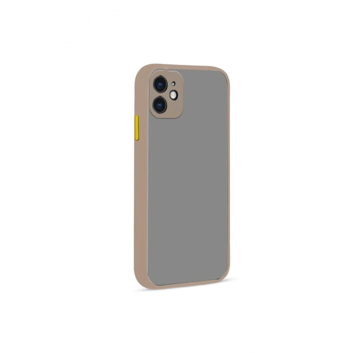 Mey İthalat®   iPhone 12 Kılıf Montreal Silikon Kapak - Pembe