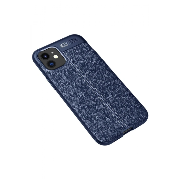 Mey İthalat®   iPhone 12 Mini Kılıf Auto Focus Kapak - Lacivert