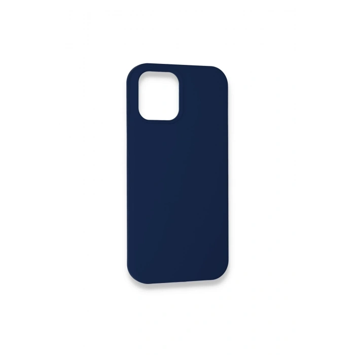 Mey İthalat®   iPhone 12 Pro Kılıf Lansman Legant Silikon - Lacivert