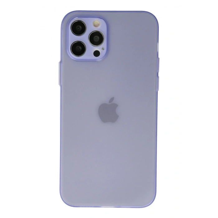 Mey İthalat®   iPhone 12 Pro Kılıf Puma Silikon - Mor