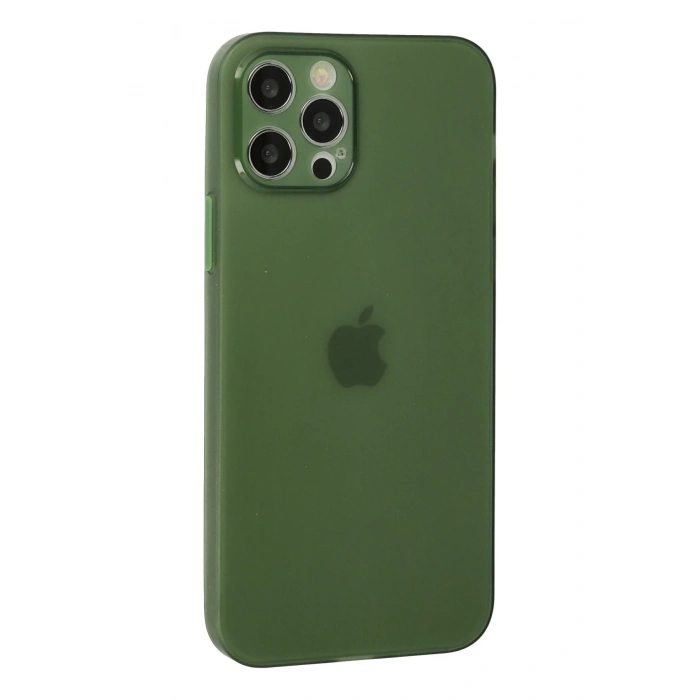 Mey İthalat®   iPhone 12 Pro Kılıf Puma Silikon - Yeşil