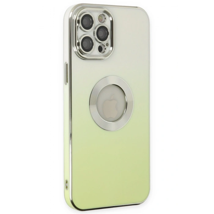 Mey İthalat®   iPhone 12 Pro Max Kılıf Best Silikon - Yeşil