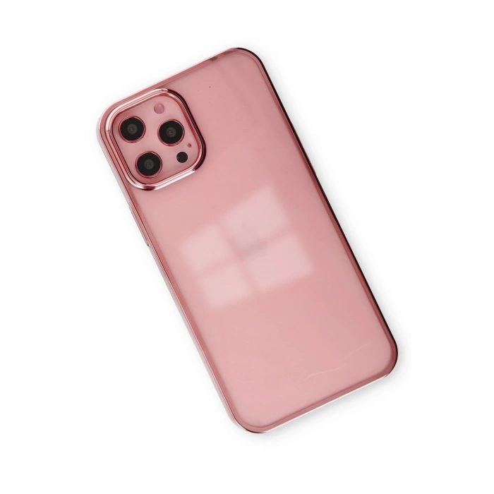 Mey İthalat®   iPhone 12 Pro Max Kılıf Element Silikon - Pembe