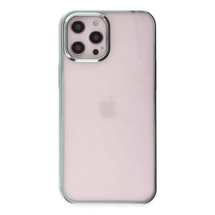 Mey İthalat®   iPhone 12 Pro Max Kılıf Element Silikon - Yeşil