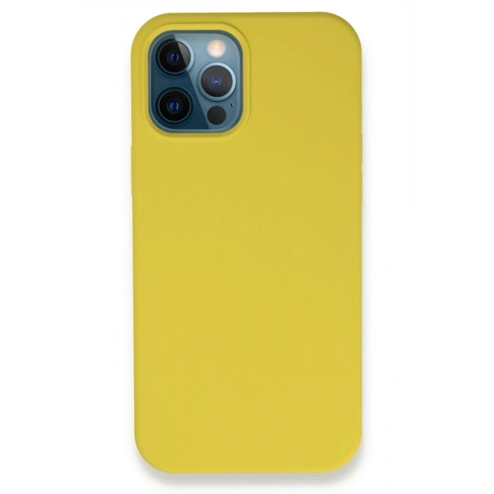 Mey İthalat®   iPhone 12 Pro Max Kılıf Lansman Legant Silikon - Bordo
