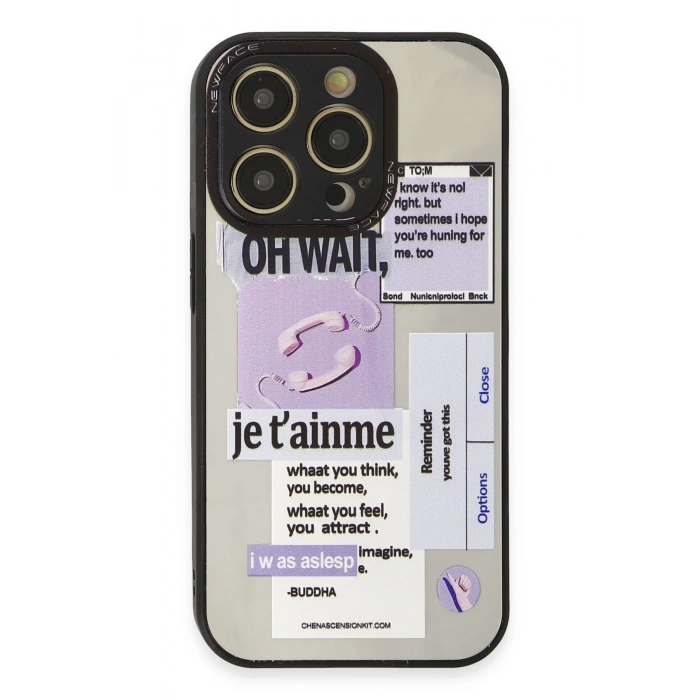 Mey İthalat®   iPhone 12 Pro Max Kılıf Mirror Desenli Kapak - Mirror - 4