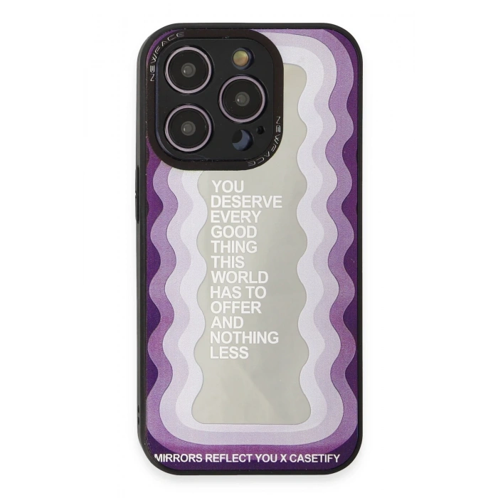 Mey İthalat®   iPhone 12 Pro Max Kılıf Mirror Desenli Kapak - Mirror - 5
