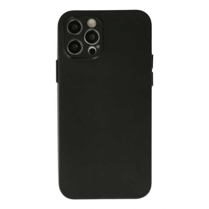 Mey İthalat®   iPhone 12 Pro Max Kılıf Puma Silikon - Siyah