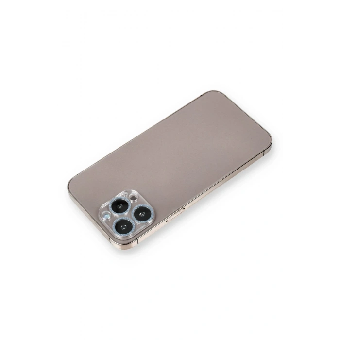 Mey İthalat®   iPhone 12 Pro Shine Kamera Lens Koruma Cam - Sierra Blue