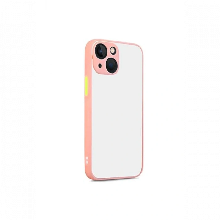 Mey İthalat®   iPhone 13 Kılıf Montreal Silikon Kapak - Pembe