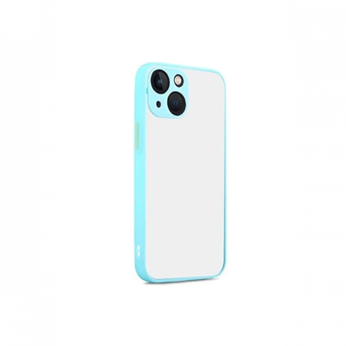 Mey İthalat®   iPhone 13 Kılıf Montreal Silikon Kapak - Turkuaz