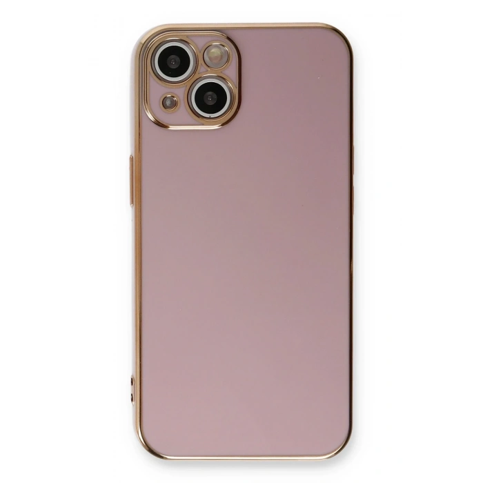 Mey İthalat®   iPhone 13 Kılıf Volet Silikon - Mor
