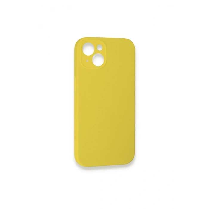 Mey İthalat®   iPhone 13 Mini Kılıf Lansman Legant Silikon - Sarı