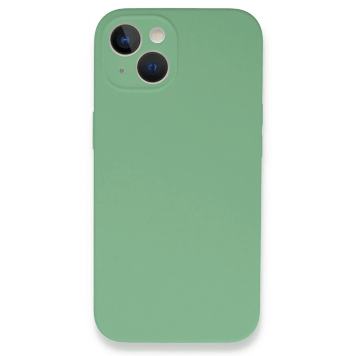 Mey İthalat®   iPhone 13 Mini Kılıf Lansman Legant Silikon - Yeşil