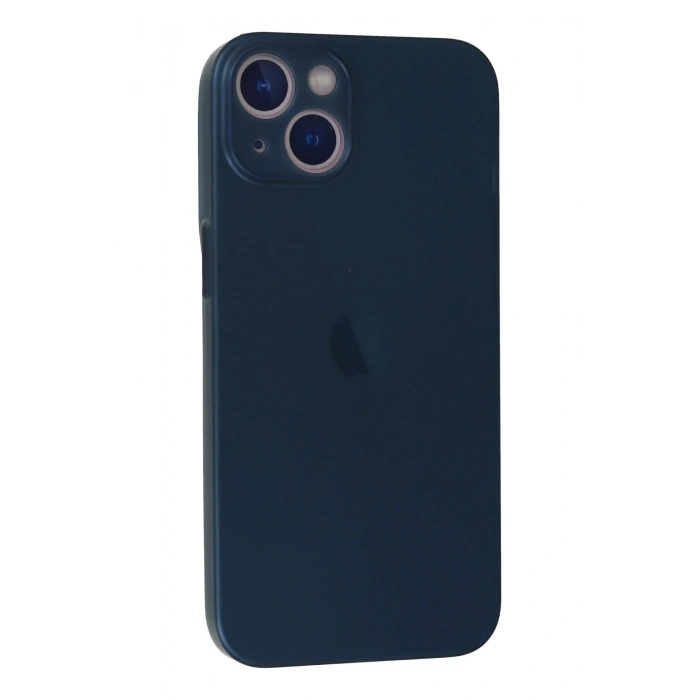 Mey İthalat®   iPhone 13 Mini Kılıf PP Ultra İnce Kapak - Mavi