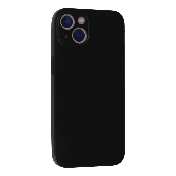 Mey İthalat®   iPhone 13 Mini Kılıf PP Ultra İnce Kapak - Siyah