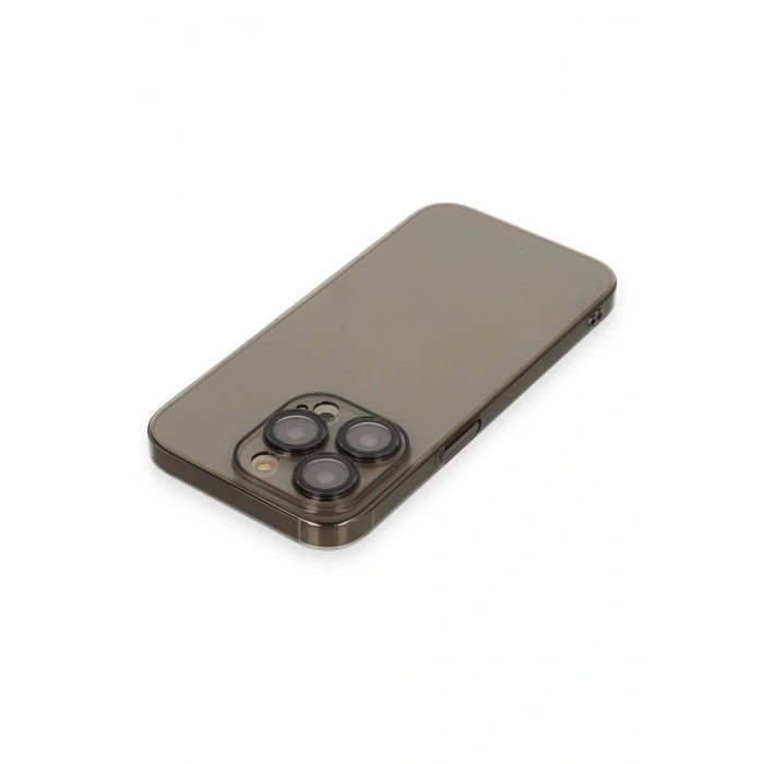 Mey İthalat®   iPhone 13 Pro Kılıf Armada Lensli Kapak - Siyah