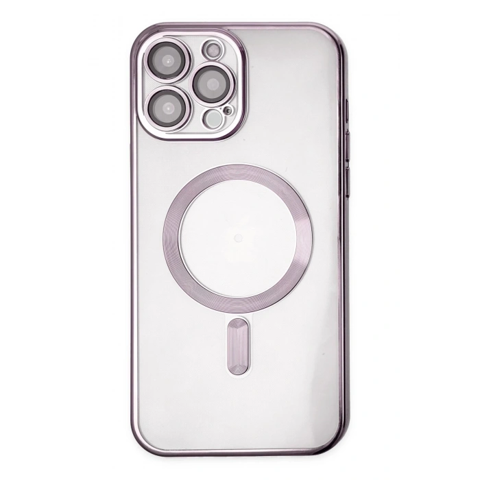 Mey İthalat®   iPhone 13 Pro Kılıf Kross Magneticsafe Kapak - Mor