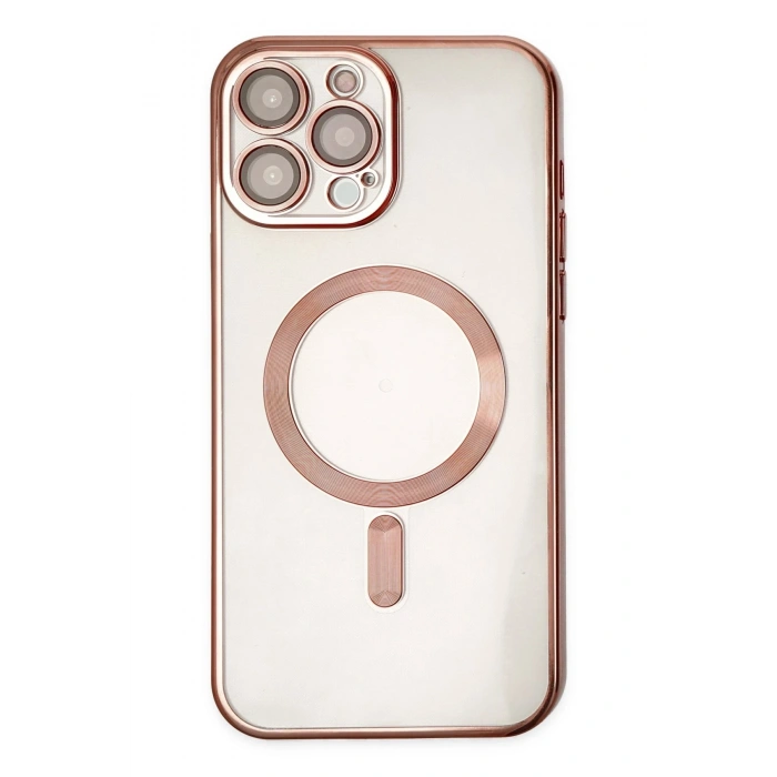 Mey İthalat®   iPhone 13 Pro Kılıf Kross Magneticsafe Kapak - Rose