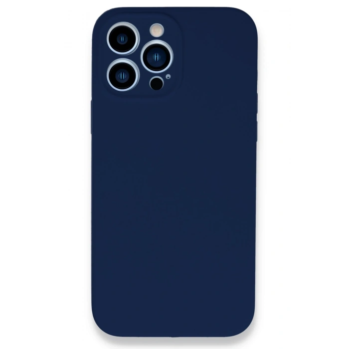 Mey İthalat®   iPhone 13 Pro Kılıf Lansman Legant Silikon - Lacivert