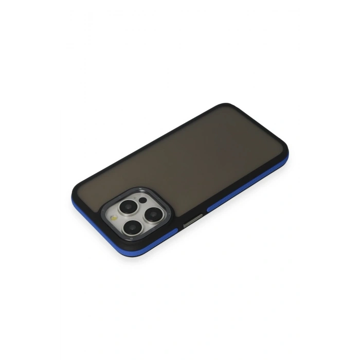 Mey İthalat®   iPhone 13 Pro Max Harvel Kapak - Lacivert
