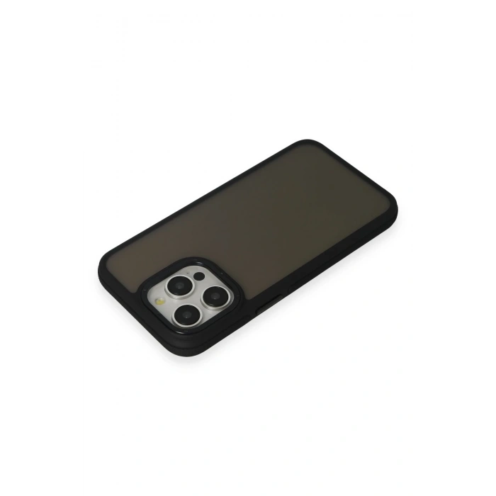 Mey İthalat®   iPhone 13 Pro Max Harvel Kapak - Siyah