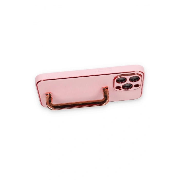 Mey İthalat®   iPhone 13 Pro Max Kılıf Coco Elit Kapak - Pembe
