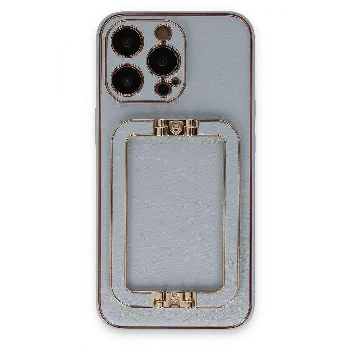 Mey İthalat®   iPhone 13 Pro Max Kılıf Coco Elit Kapak - Turkuaz
