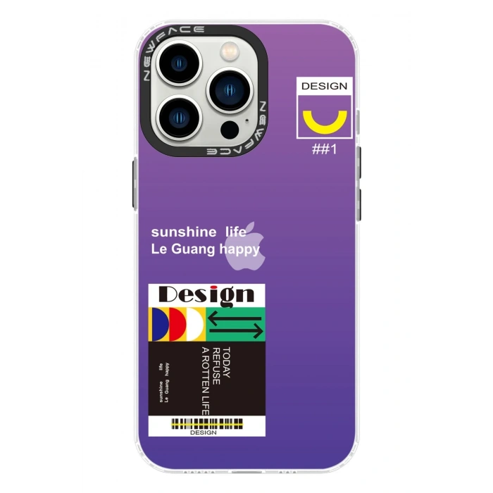 Mey İthalat®   iPhone 13 Pro Max Kılıf Estoril Desenli Kapak - Estoril - 4