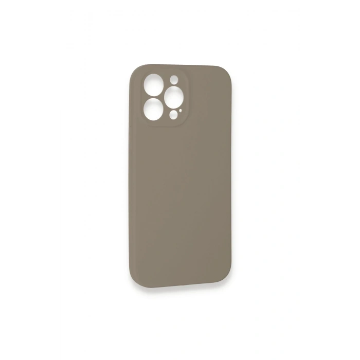 Mey İthalat®   iPhone 13 Pro Max Kılıf Lansman Legant Silikon - Bej